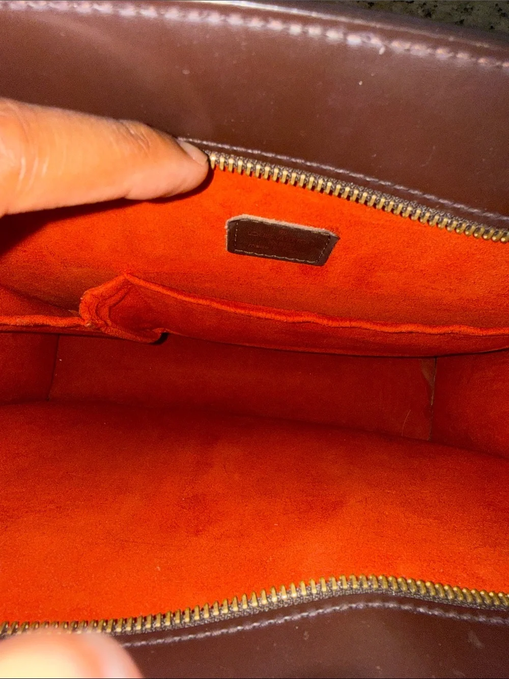 Louis Vuitton Brown Damier Canvas Briefcase Tote